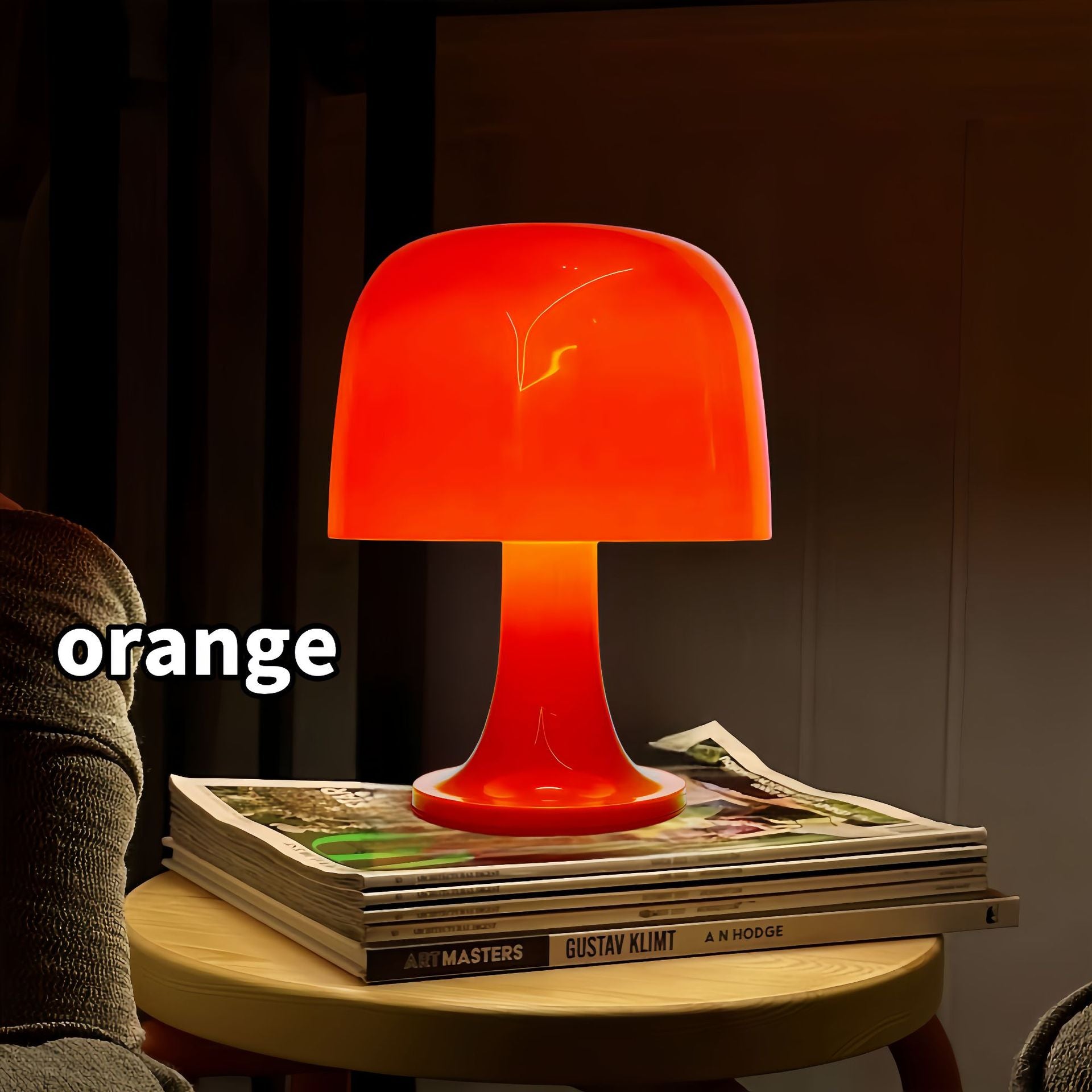 Nordic Mushroom Lamp | LED Bar Atmosphere Light for Bedroom, Desk & Home Decor